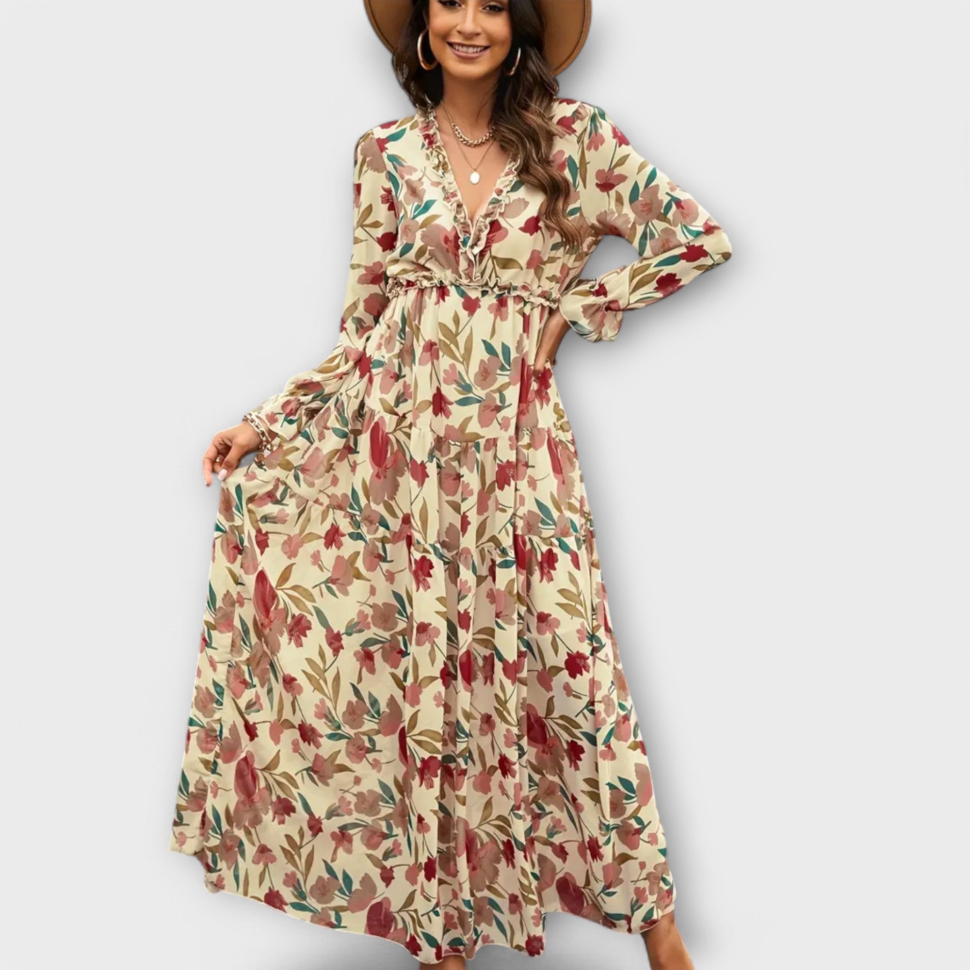 Ynah | Elegancka Sukienka Maxi