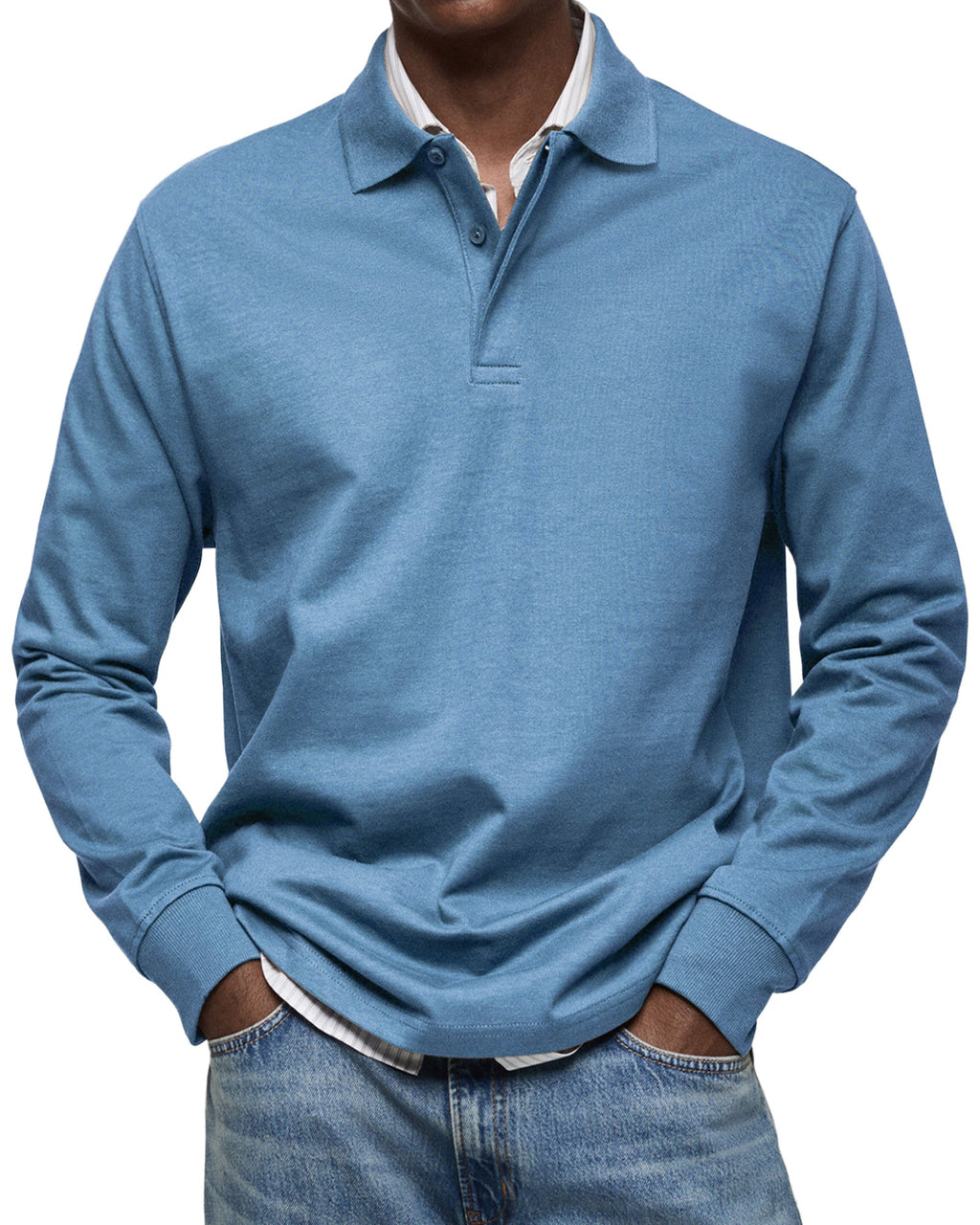LAURENT MONACO | Polo de Manga Larga de Lujo