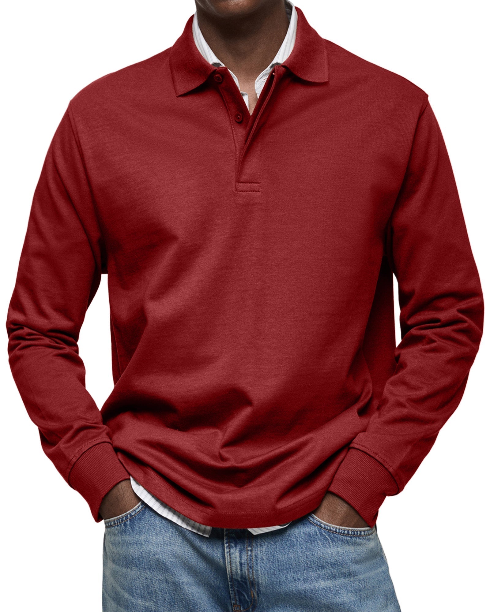 LAURENT MONACO | Polo de Manga Larga de Lujo