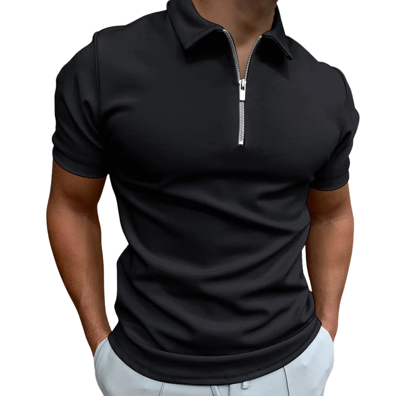 GREGORIO | Polo Moderno con Media Cremallera