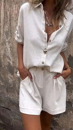 Conjunto SORELLA | Conjunto de Lino Fresco y Ligero