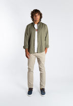Camisa Sarga Kaki