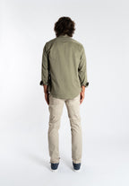 Camisa Sarga Kaki