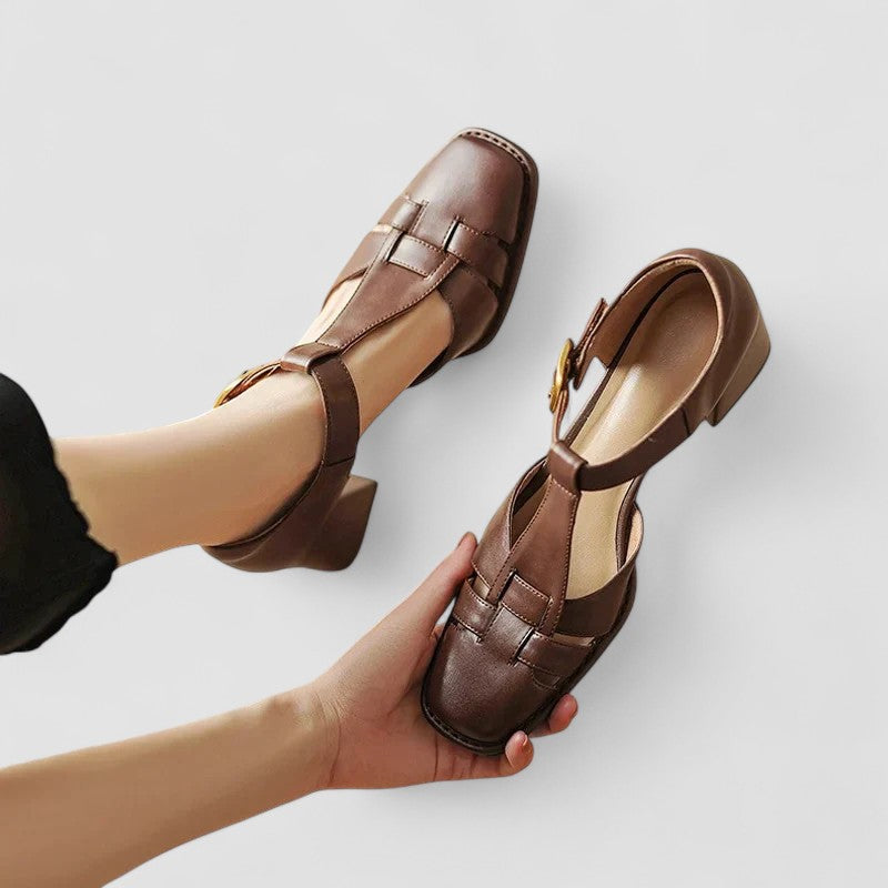 Scarlett – Sandalias ortopédicas T-Strap