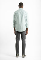 Camisa Oxford Verde Hierba