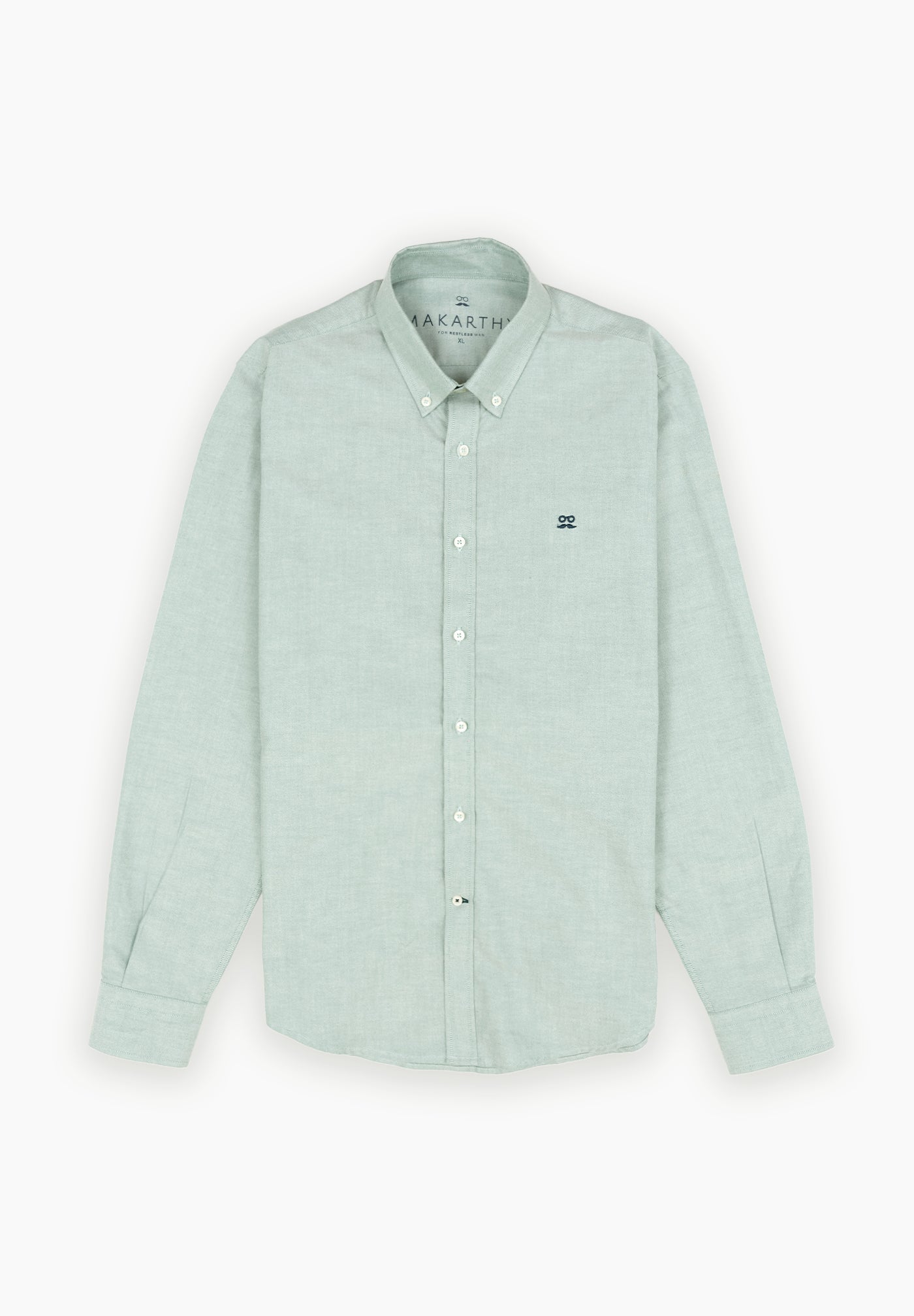 Camisa Oxford Verde Hierba