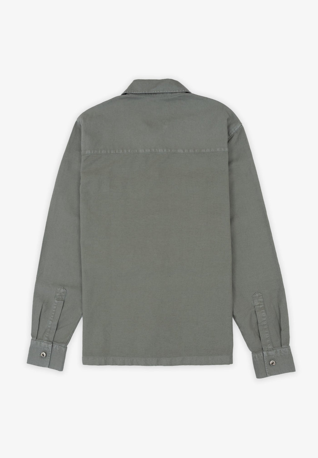 Sobrecamisa Sarga Remaches Kaki