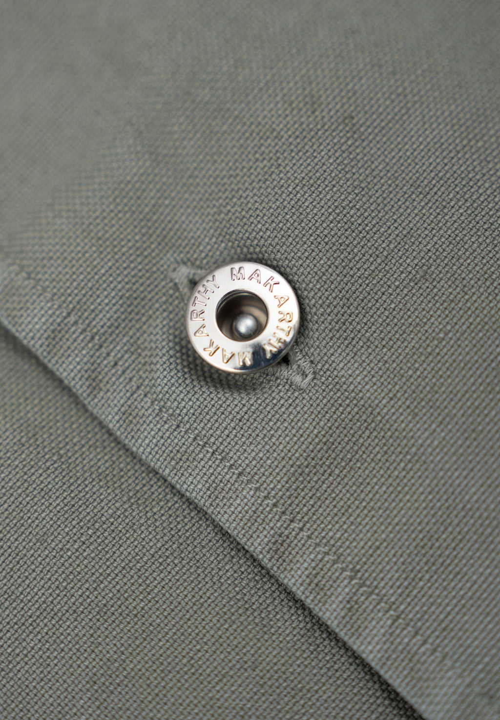 Sobrecamisa Sarga Remaches Kaki