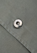 Sobrecamisa Sarga Remaches Kaki