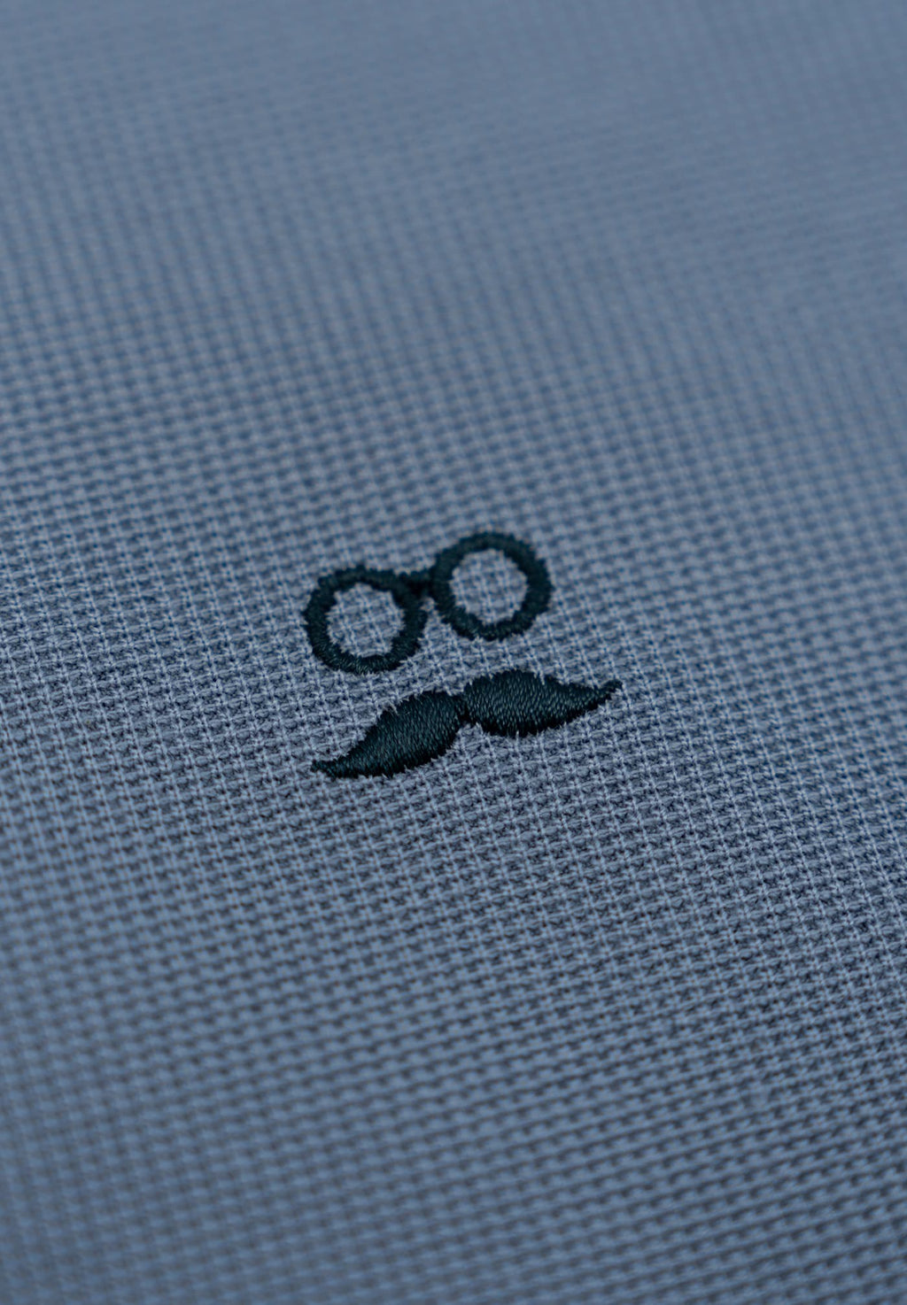 Polo Superfresco Estructura Azul Inglés