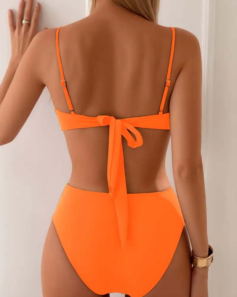 Marcelle | Elegante bikini de dos piezas con efecto moldeador