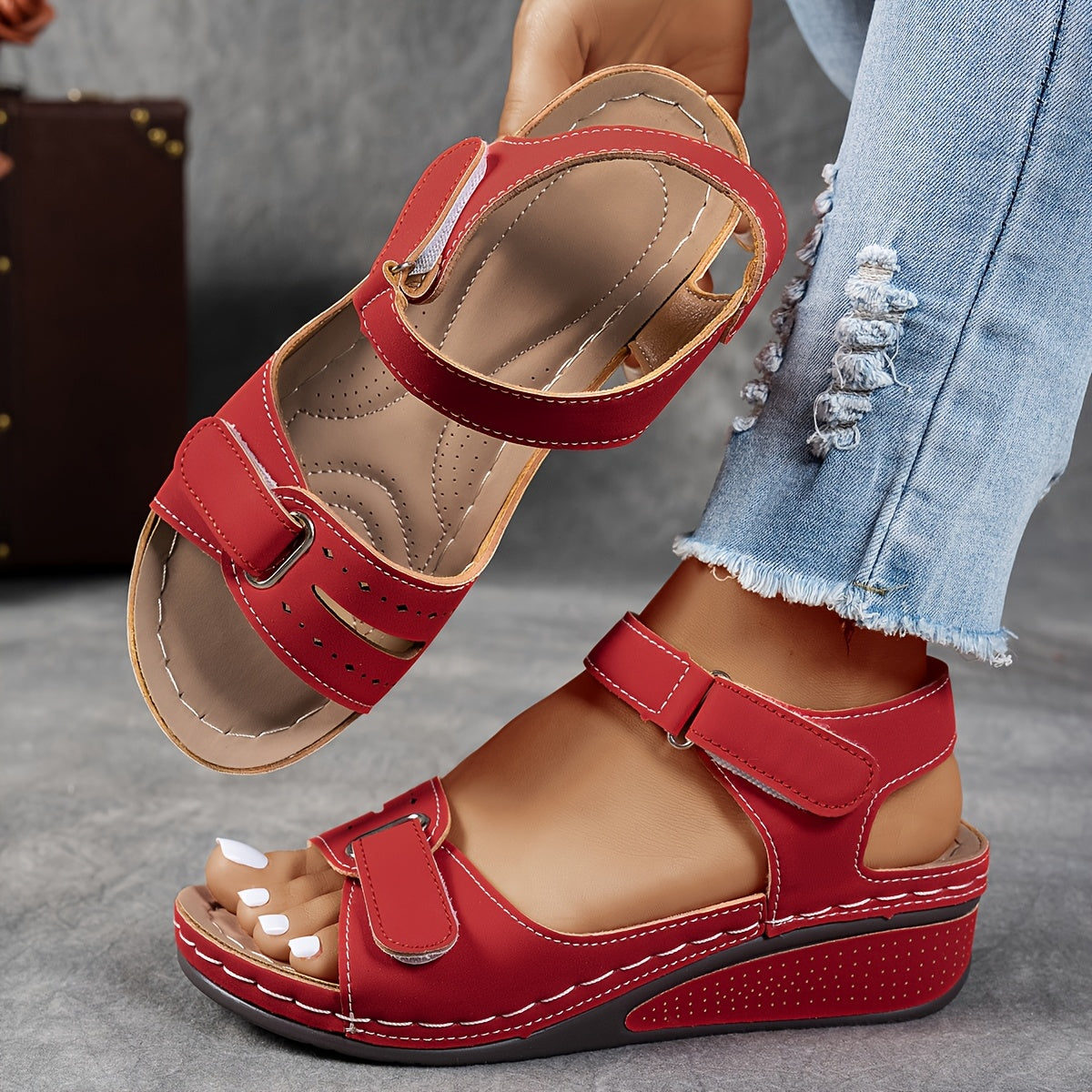ELIANA ORTHOSTYLE | Sandalias de Verano Ortopédicas con Comodidad Total y Elegancia Diaria