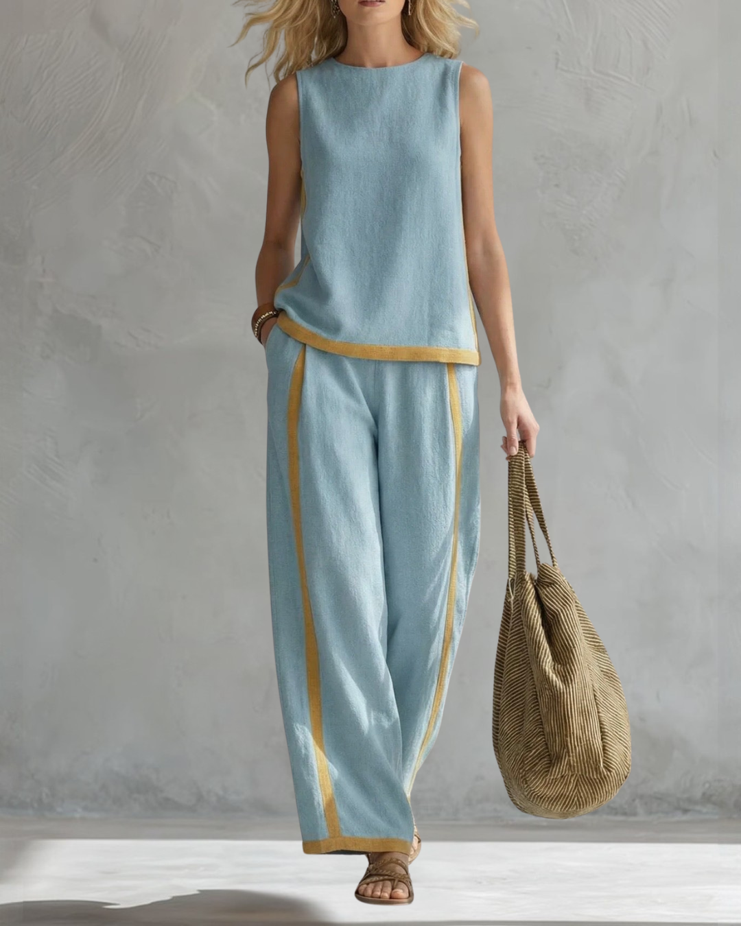 Leila - Conjunto Chic de Dos Piezas