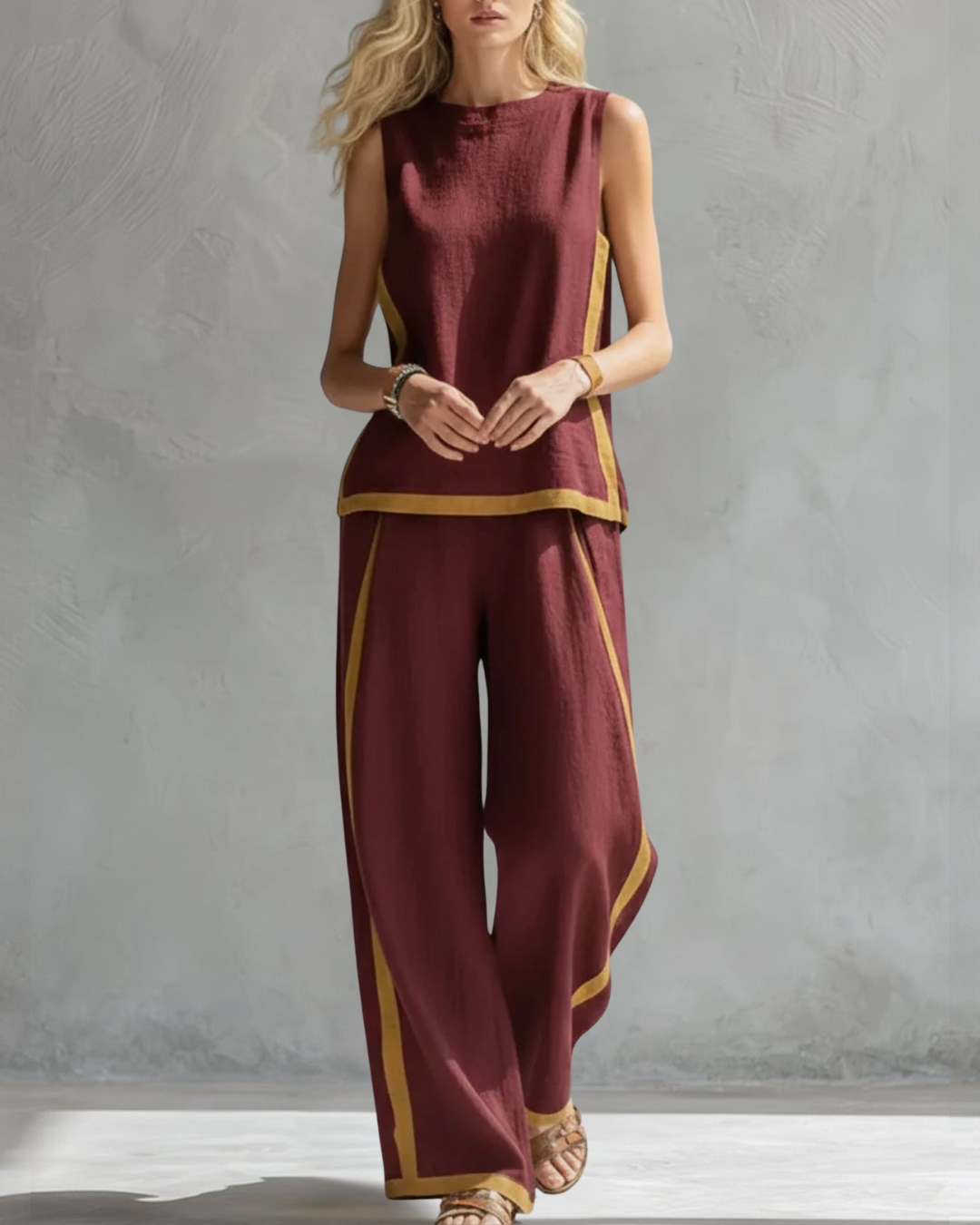 Leila - Conjunto Chic de Dos Piezas