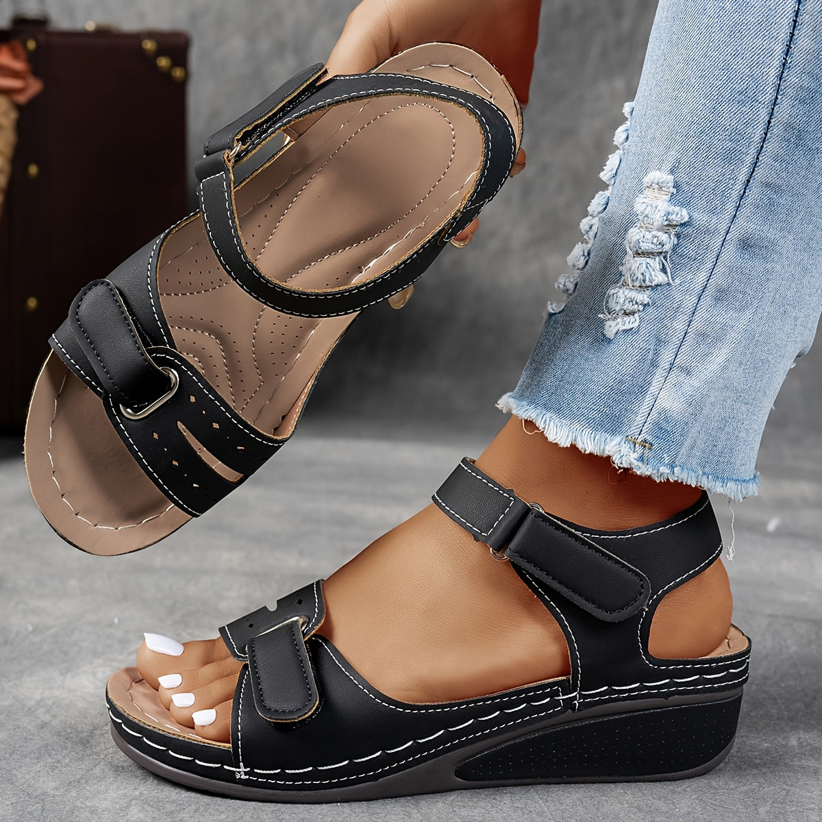 ELIANA ORTHOSTYLE | Sandalias de Verano Ortopédicas con Comodidad Total y Elegancia Diaria