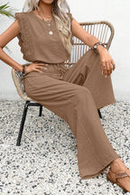 Elegant Two-Piece Set With Lace Detail