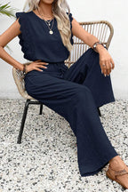 Elegant Two-Piece Set With Lace Detail