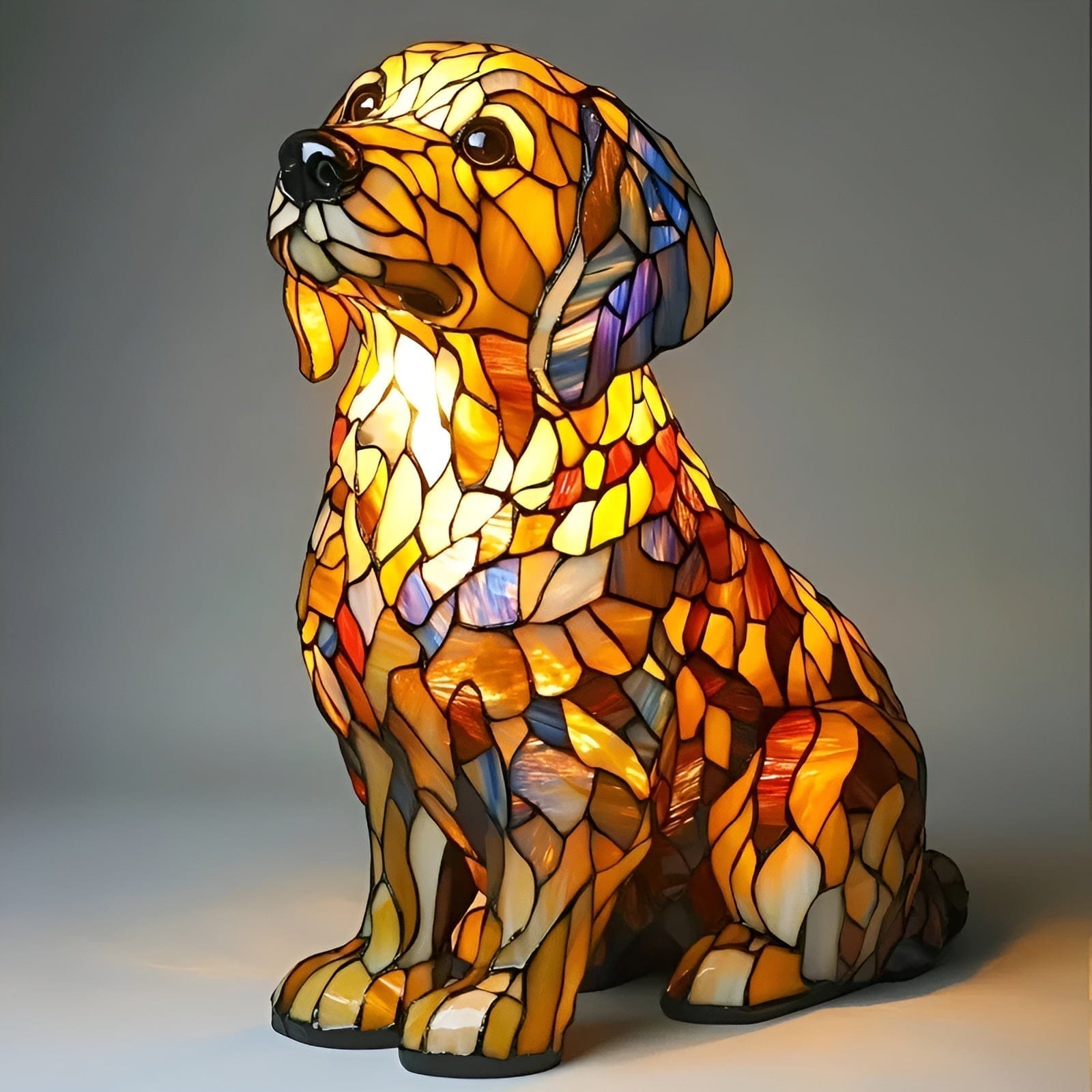 Lampa Glow Golden Retriever