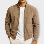 LAURENT MONACO | Chaqueta Bomber de Ante para Hombre