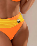 Marcelle | Elegante bikini de dos piezas con efecto moldeador