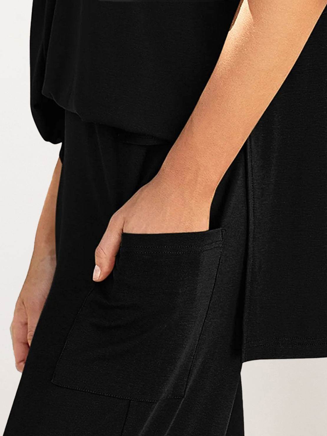 Zestaw Loungewear w Oversize z Długim Pulowerem
