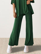 Zestaw Loungewear w Oversize z Długim Pulowerem