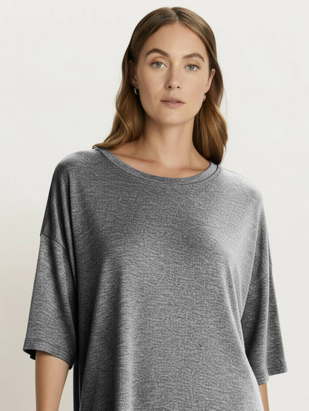 Zestaw Loungewear w Oversize z Długim Pulowerem