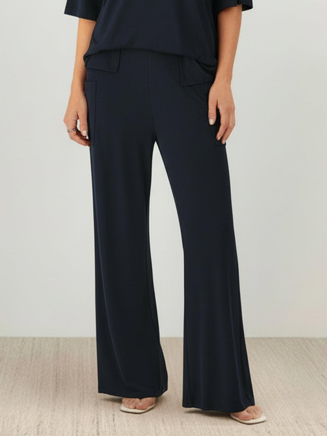 Zestaw Loungewear w Oversize z Długim Pulowerem