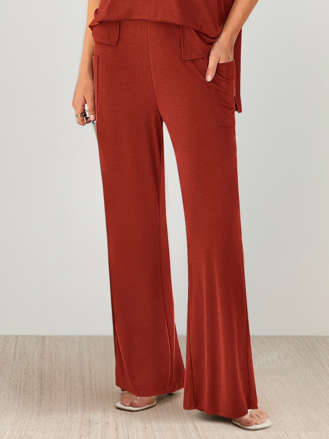 Zestaw Loungewear w Oversize z Długim Pulowerem