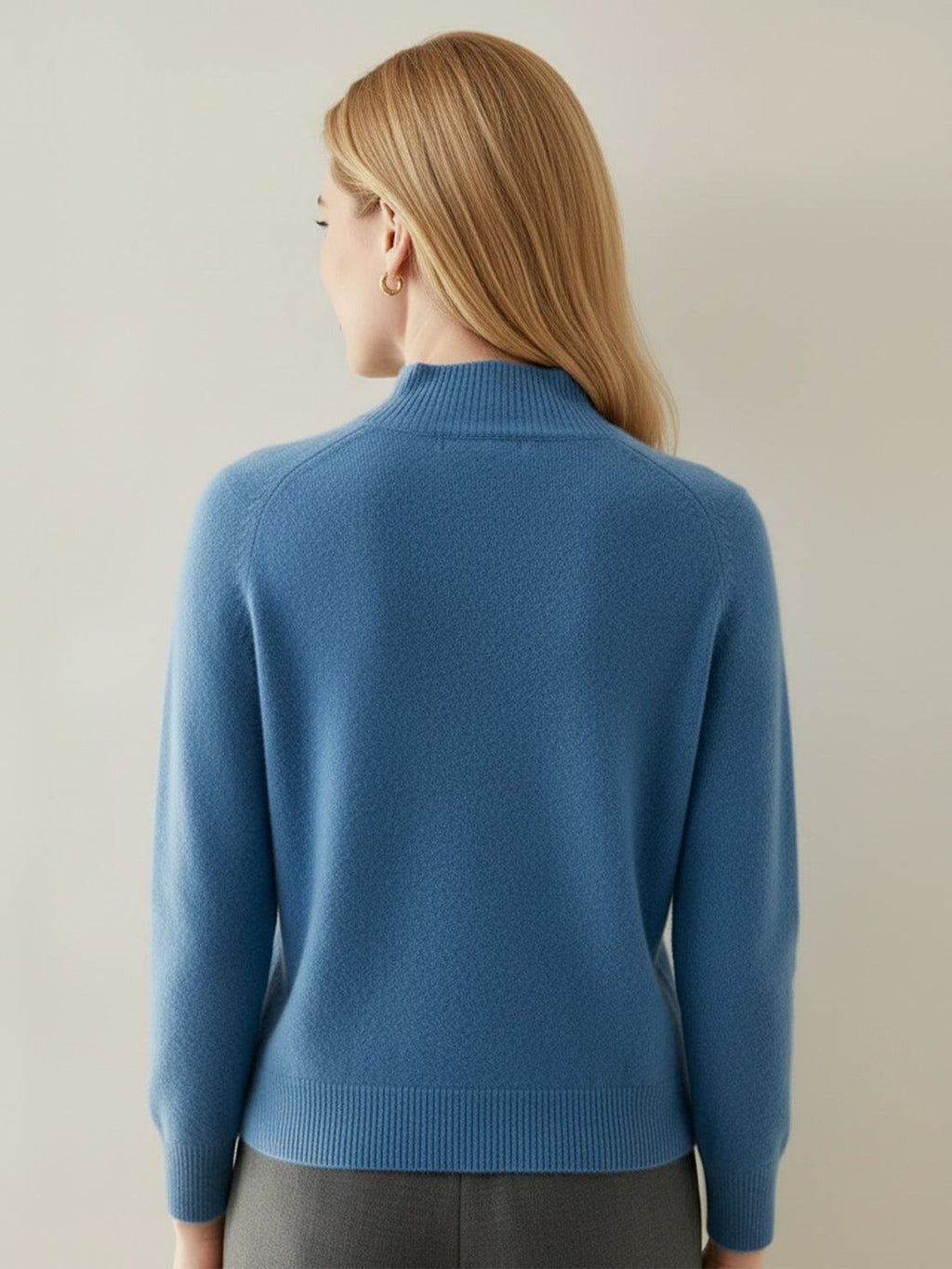 100% Włoski Sweter z Kaszmiru