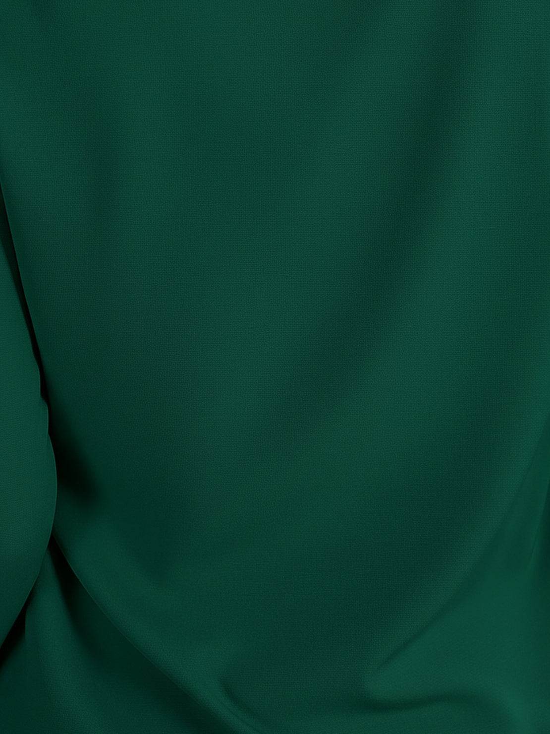 Spódnica plisowana z dekoltem w kształcie litery V i długim rękawem