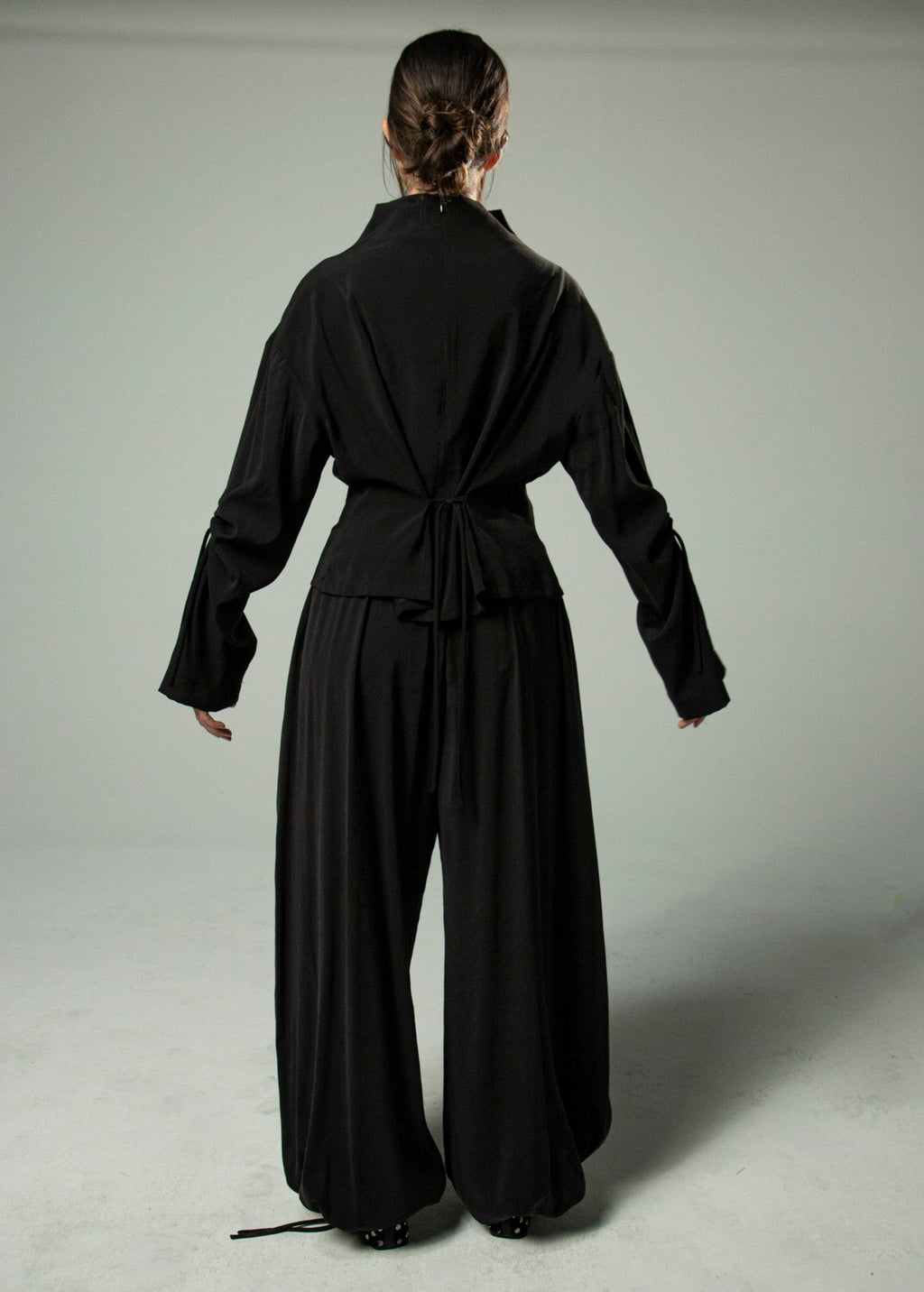 Top Gaku Negro 'Cupro Touch'