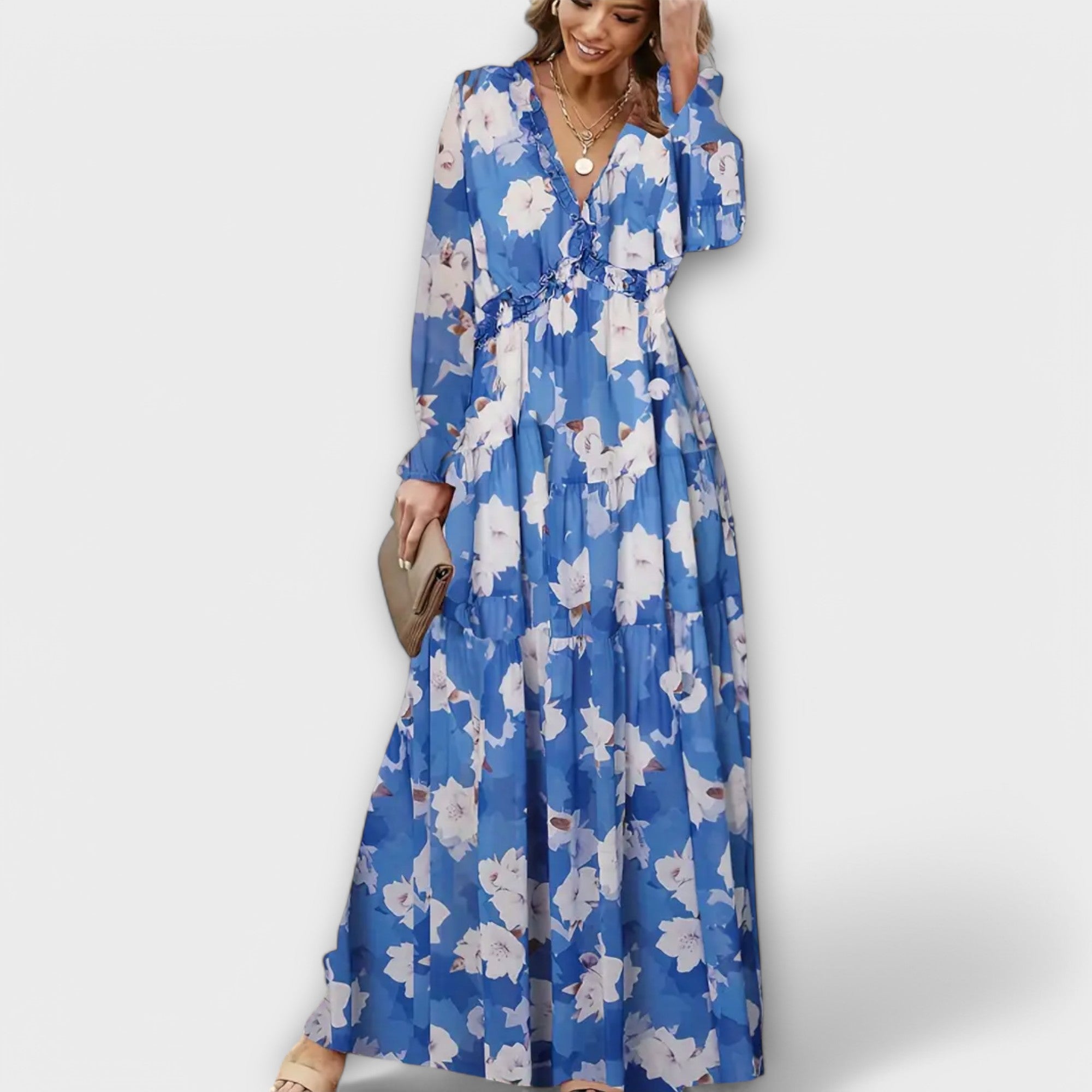 Ynah | Elegancka Sukienka Maxi