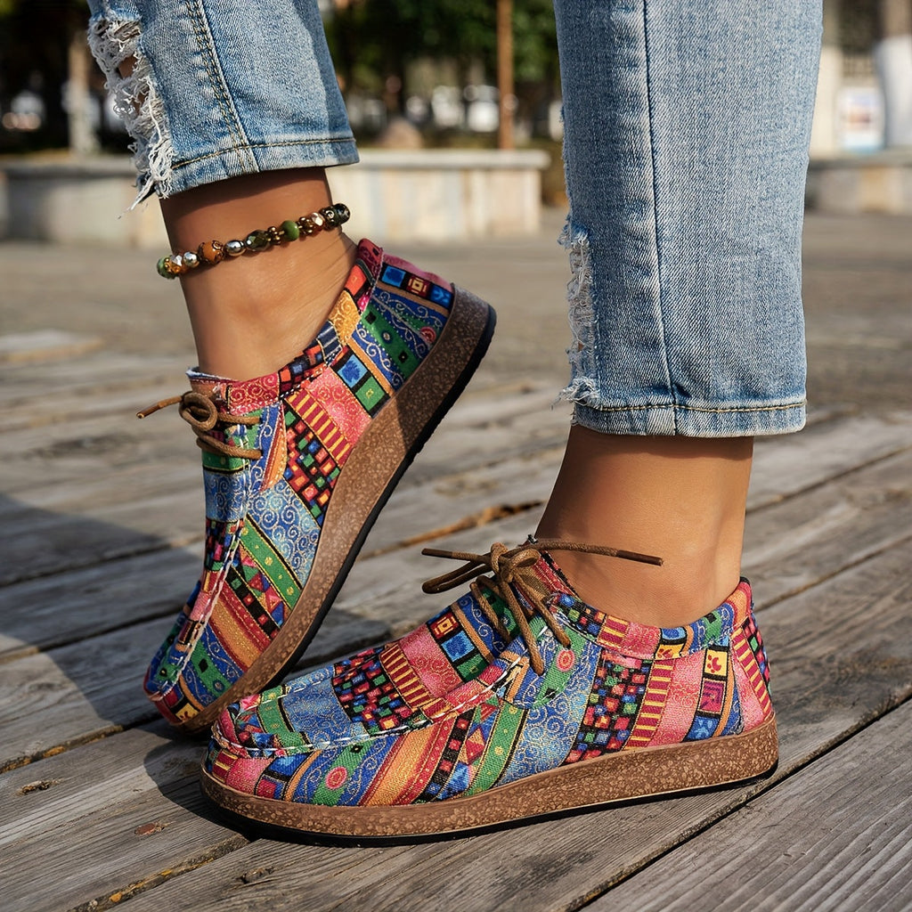Greta Sneakers z wzorem