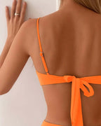 Marcelle | Elegante bikini de dos piezas con efecto moldeador