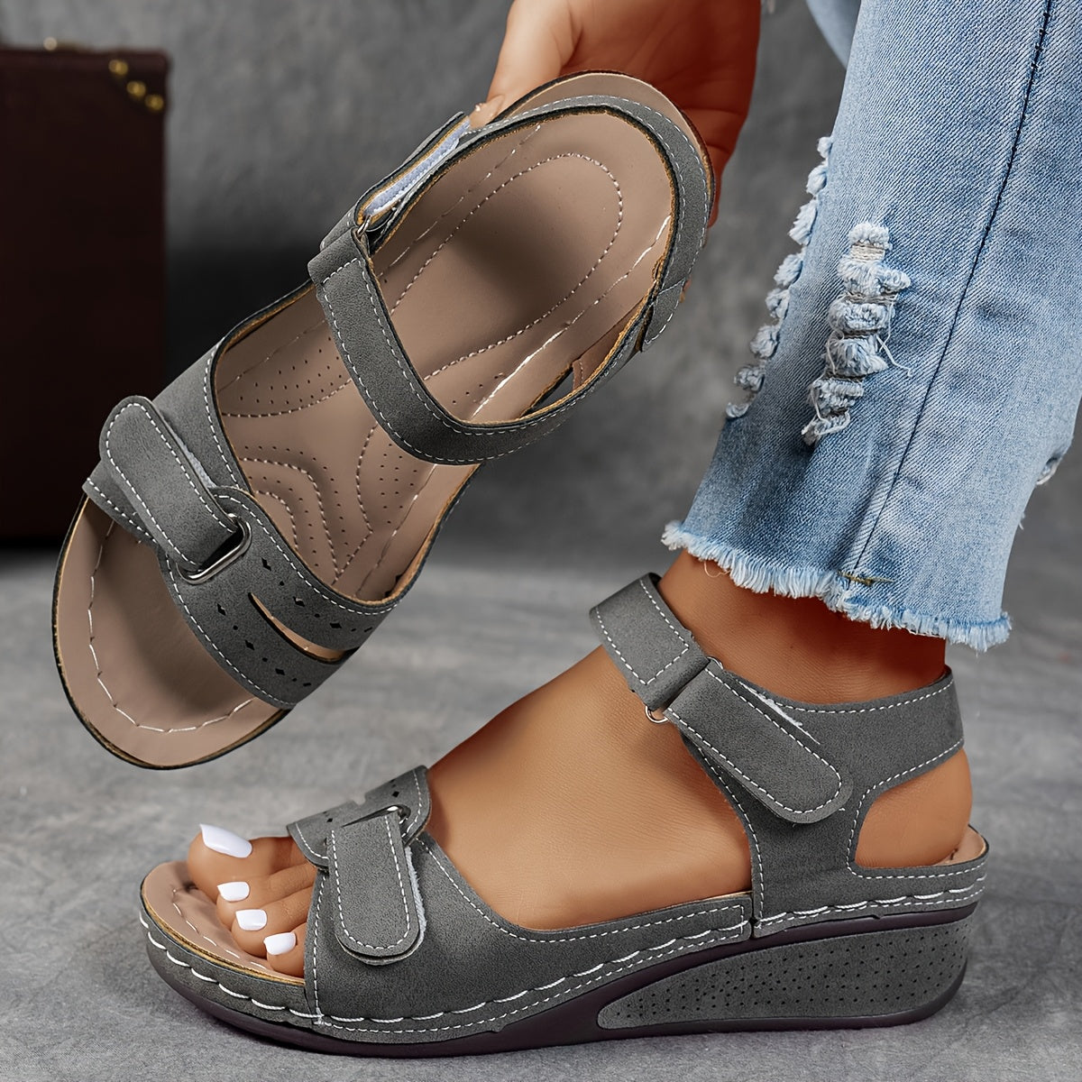 ELIANA ORTHOSTYLE | Sandalias de Verano Ortopédicas con Comodidad Total y Elegancia Diaria