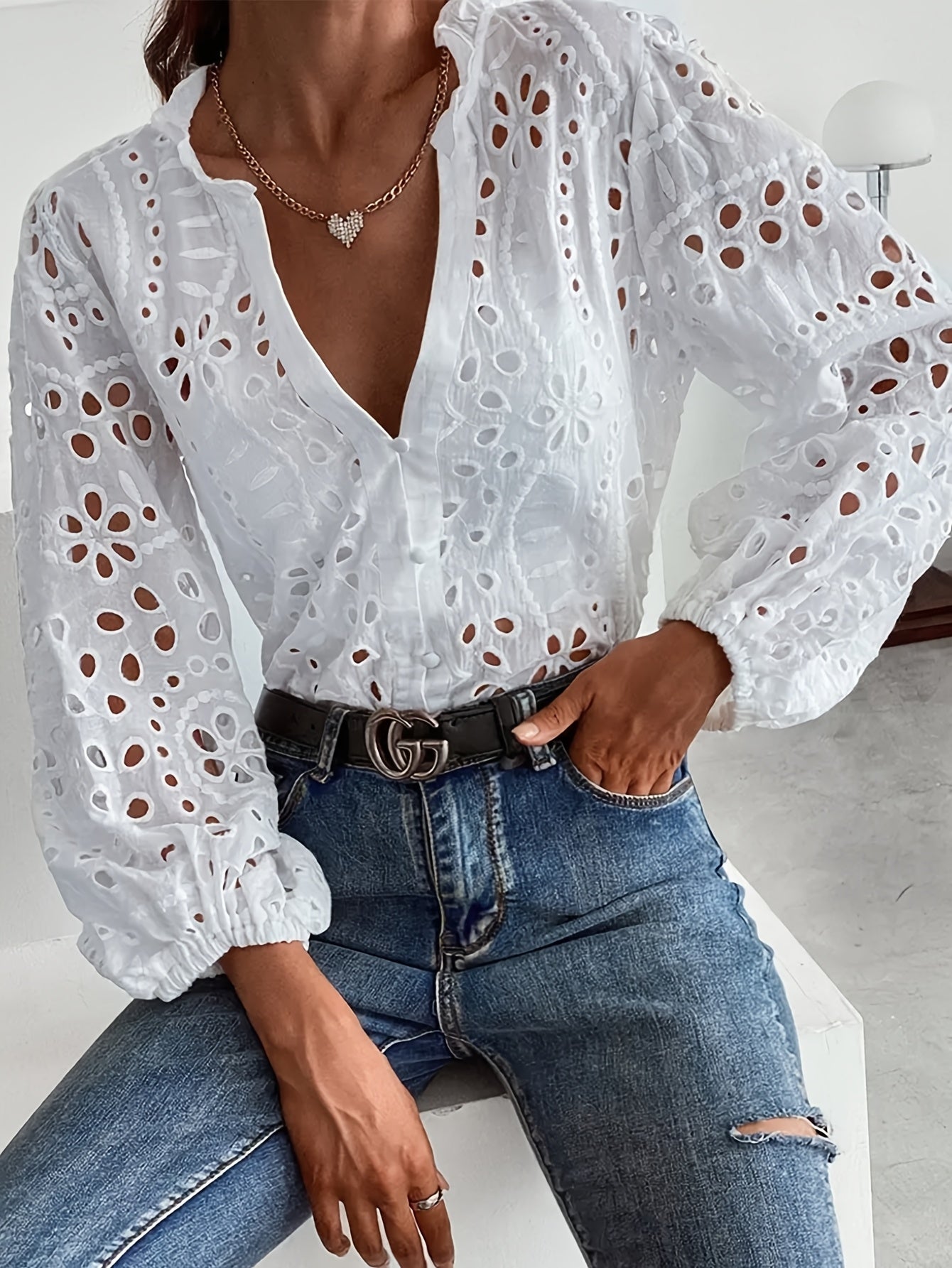 Roselina – Haftowana bluzka