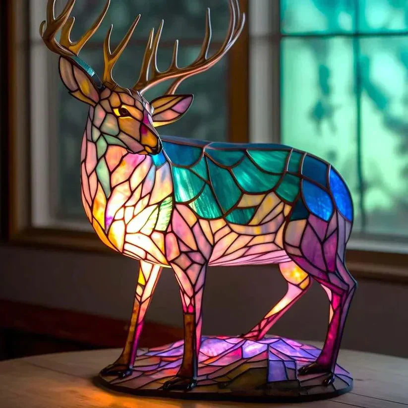 Lampa Piaskowa w Tematyce Jelenia