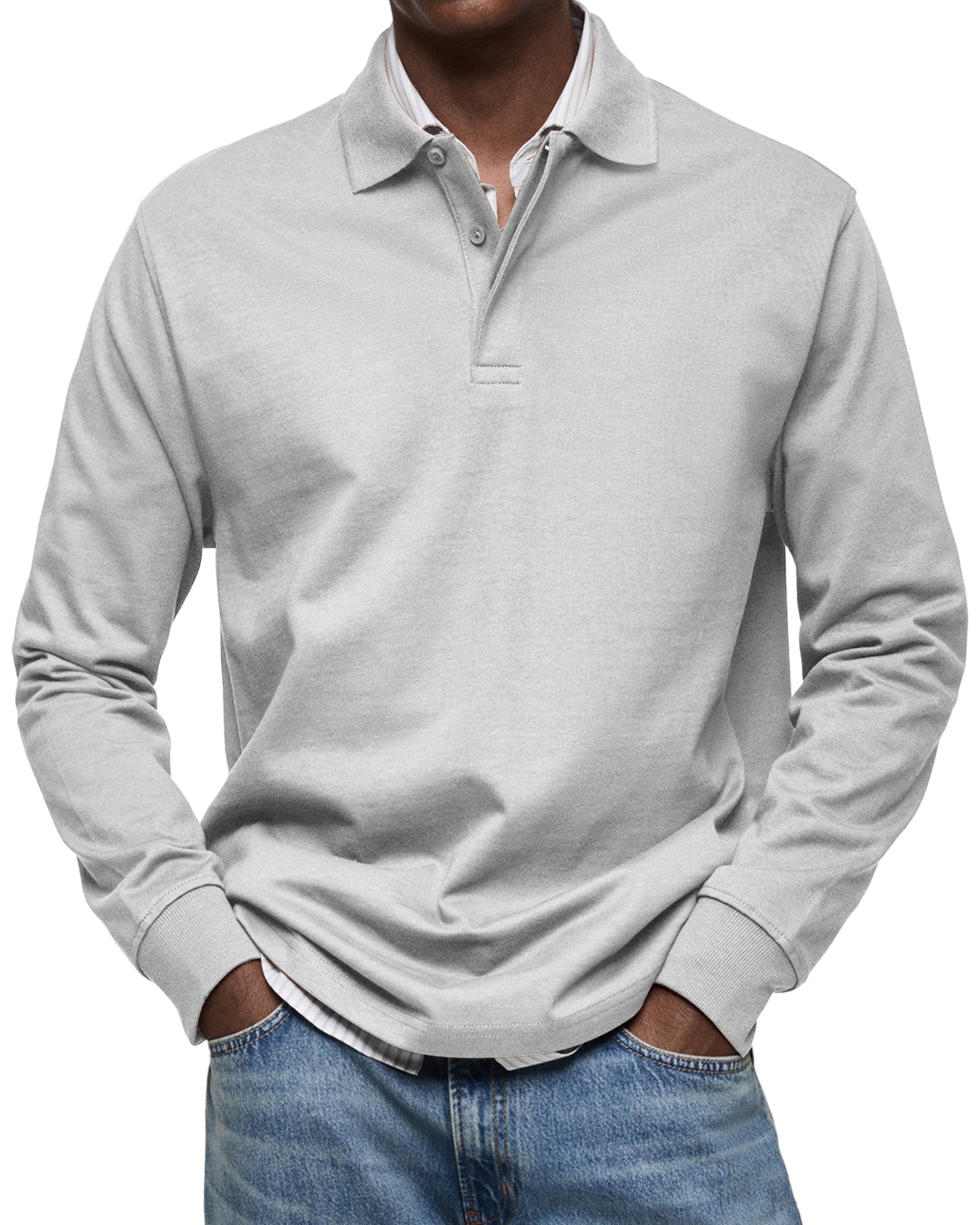 LAURENT MONACO | Polo de Manga Larga de Lujo