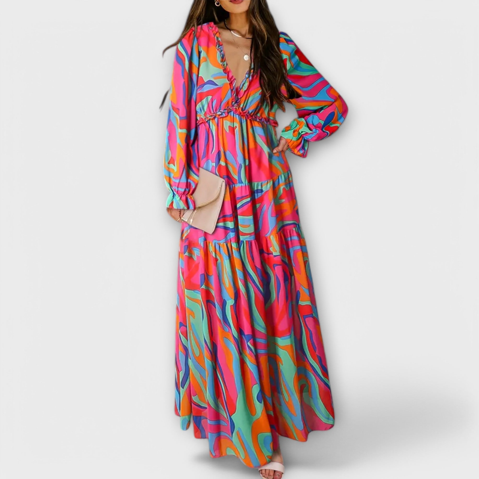 Ynah | Elegancka Sukienka Maxi