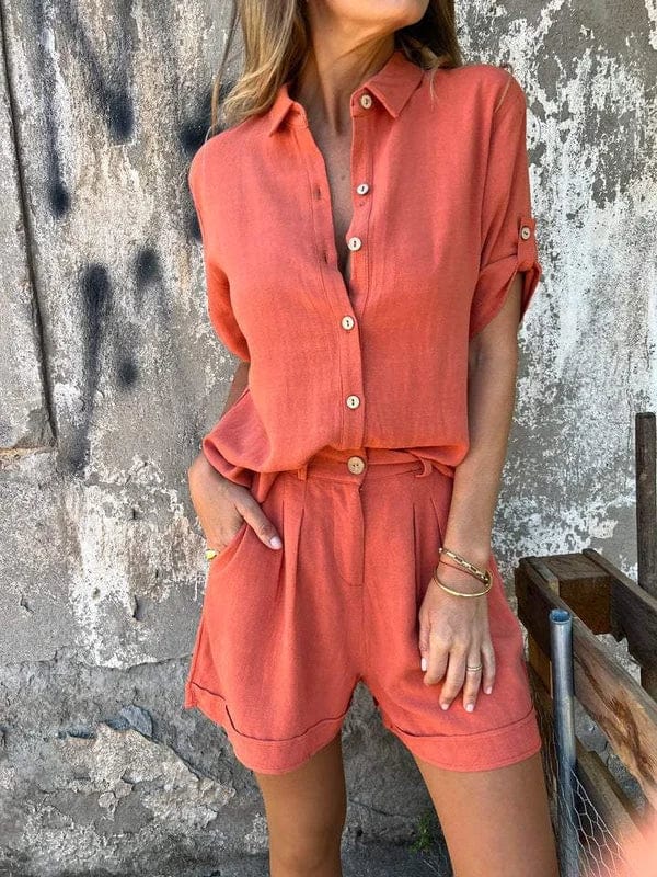 Conjunto SORELLA | Conjunto de Lino Fresco y Ligero