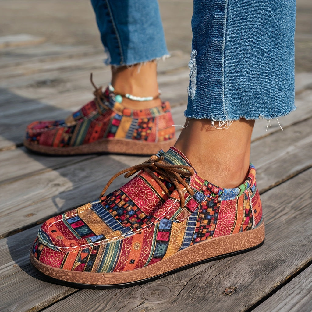 Greta Sneakers z wzorem