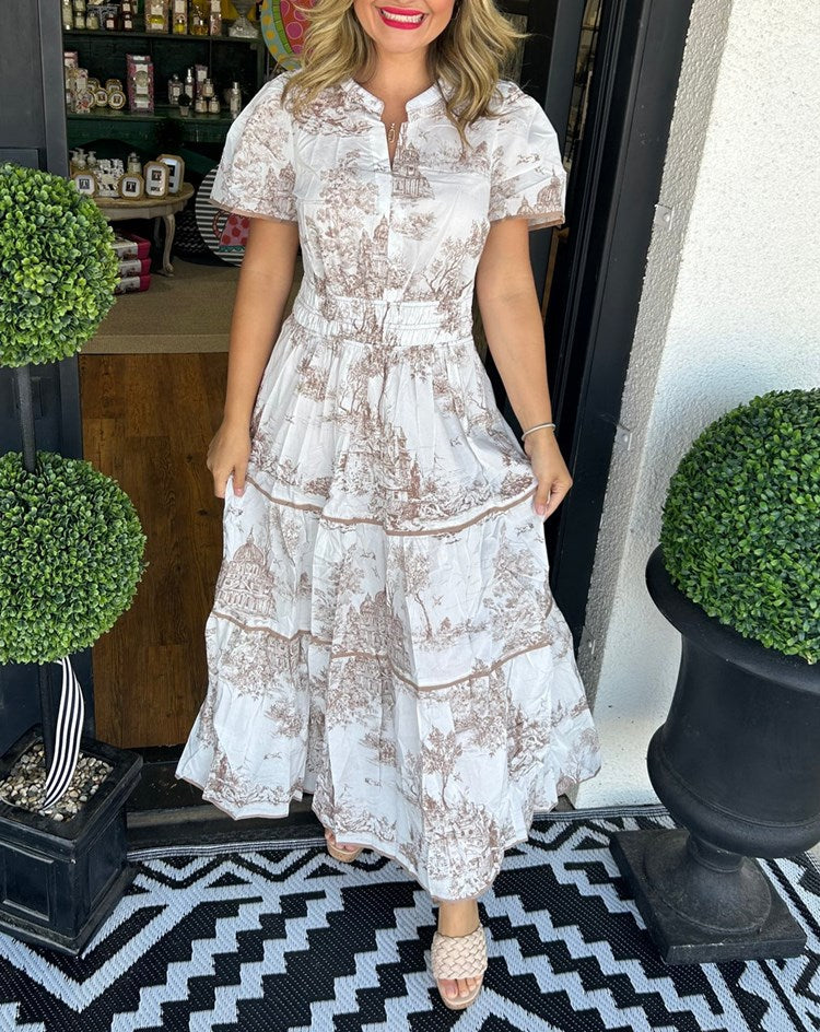 Zara | Klasyczna Maxi w Toile