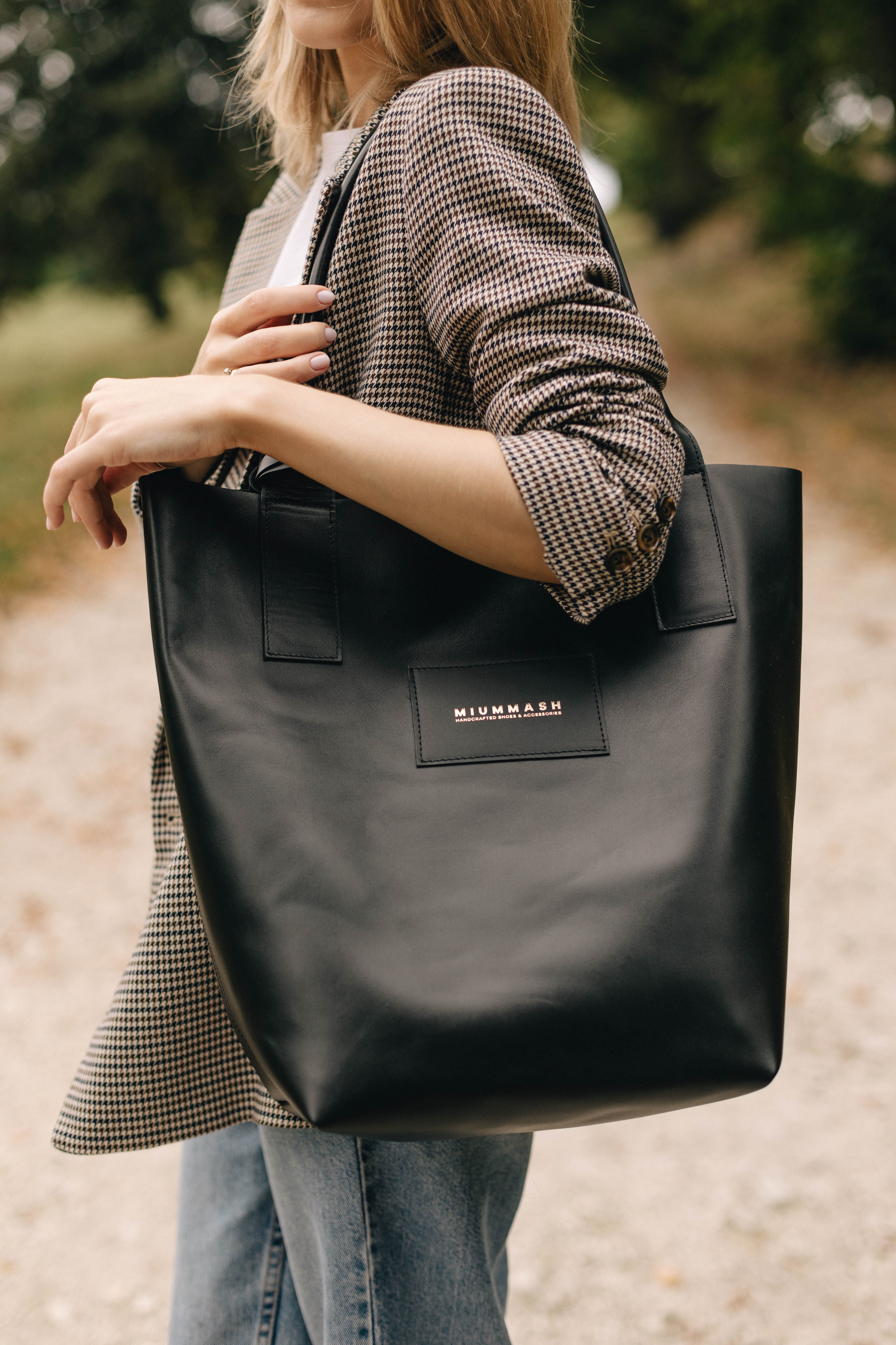 Zofia torba shopper czarna