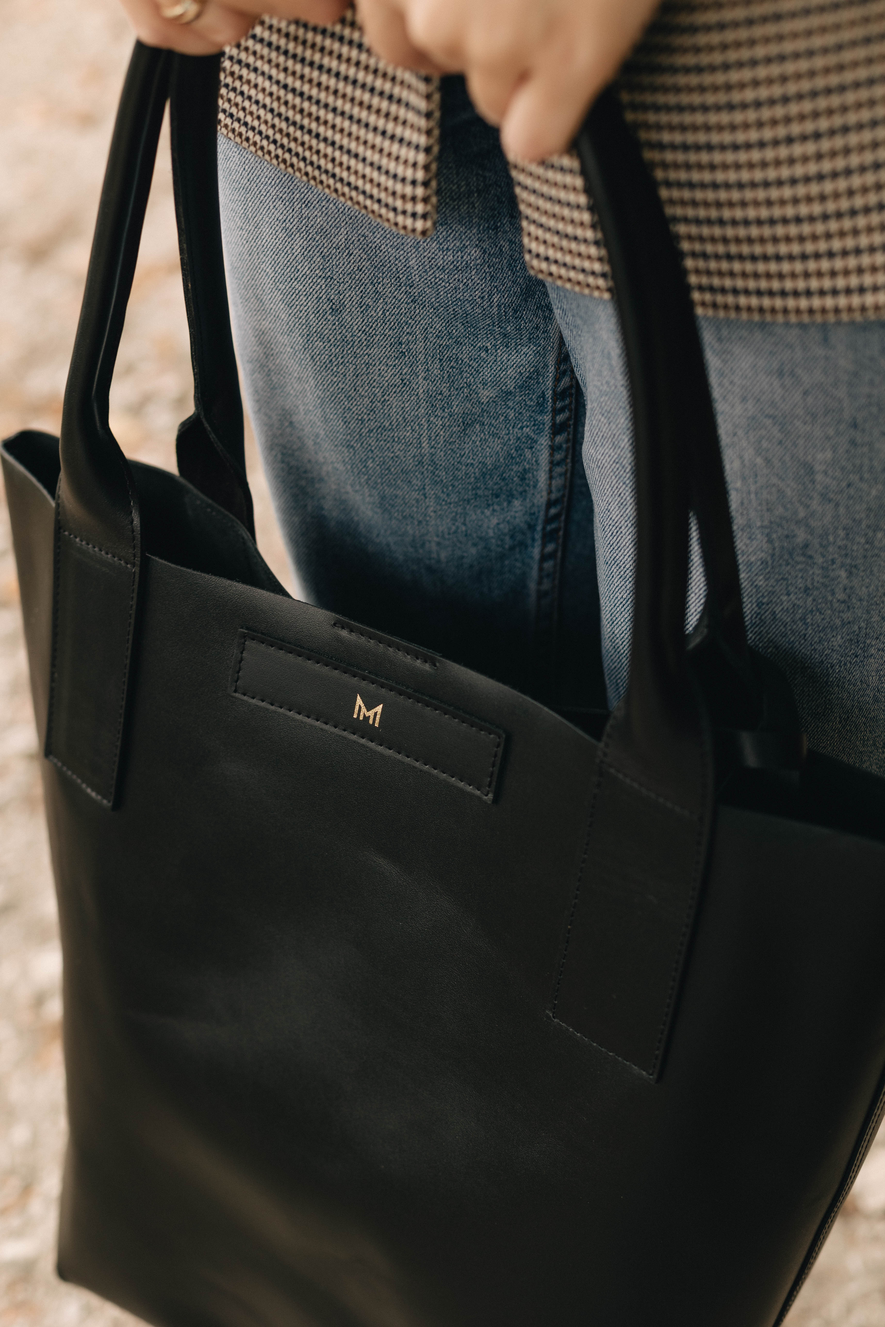 Zofia torba shopper czarna