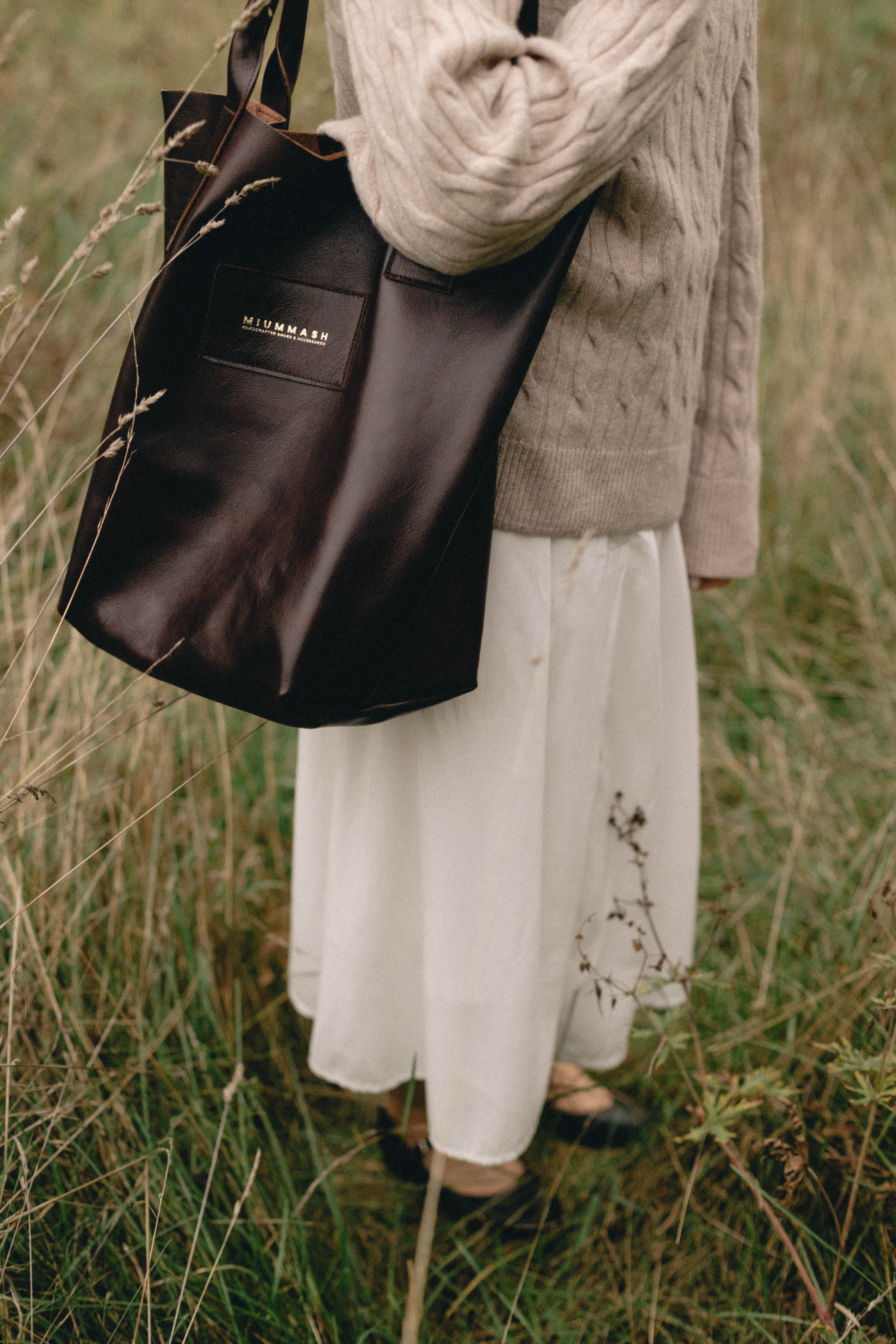 Oliwia torba shopper czekoladowy brąz