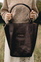 Oliwia torba shopper czekoladowy brąz