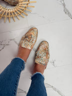 Czarne buty wsuwane