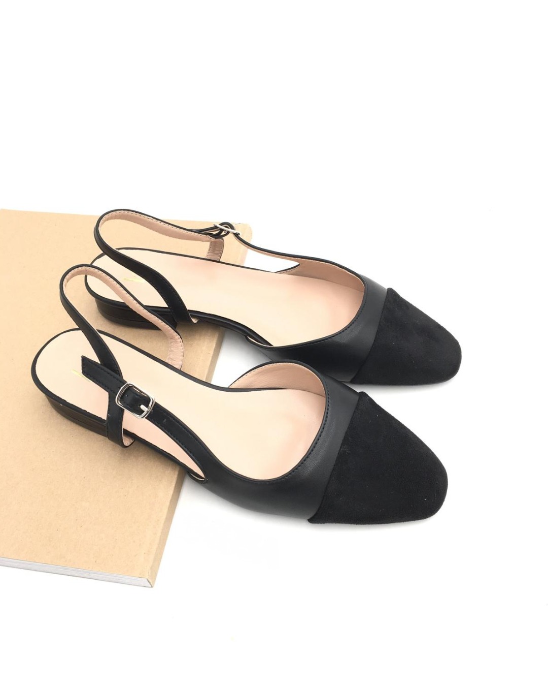 Czarne espadryle Cathy