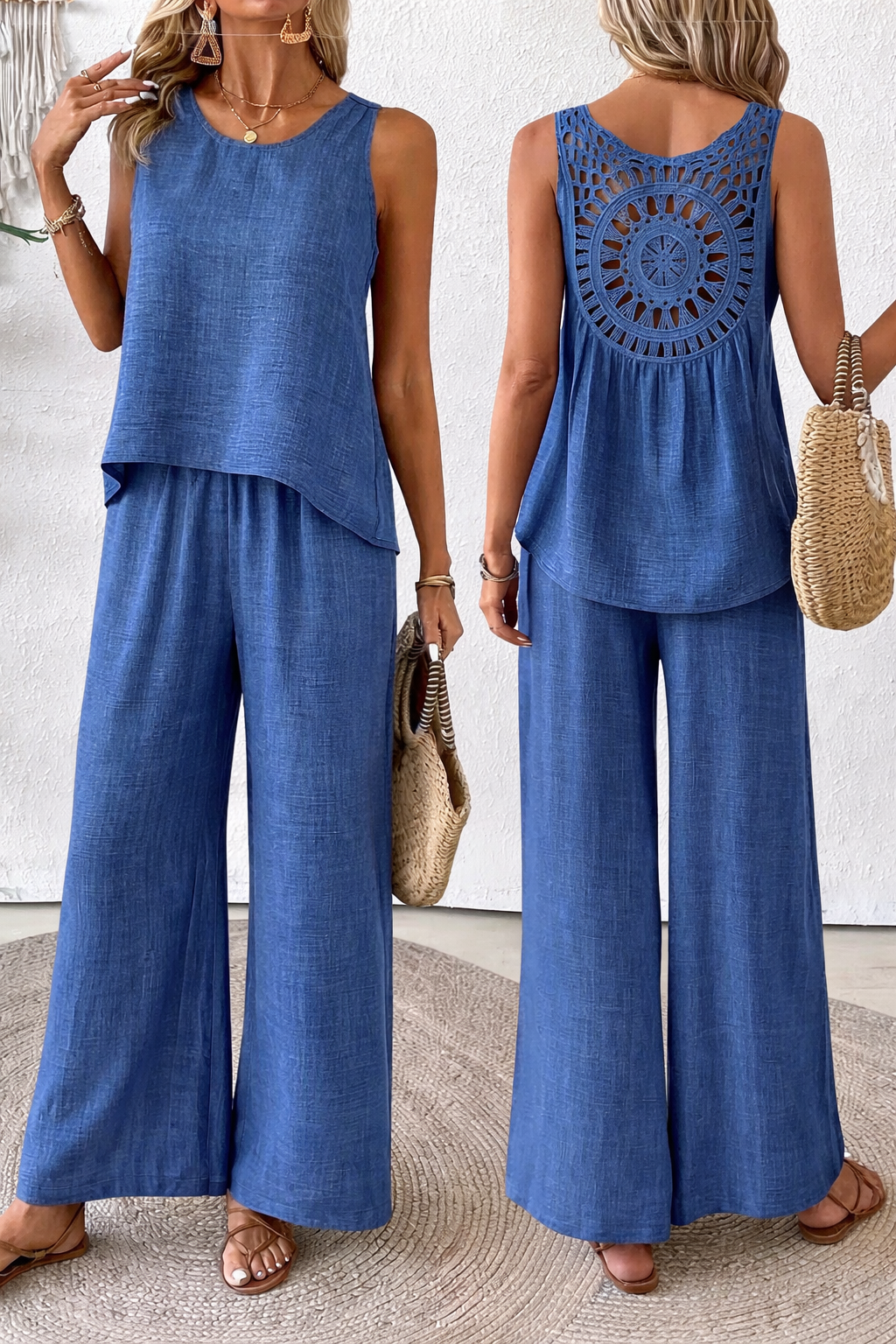 Marina™ | Conjunto Verano Fluido con Detalles Elegantes